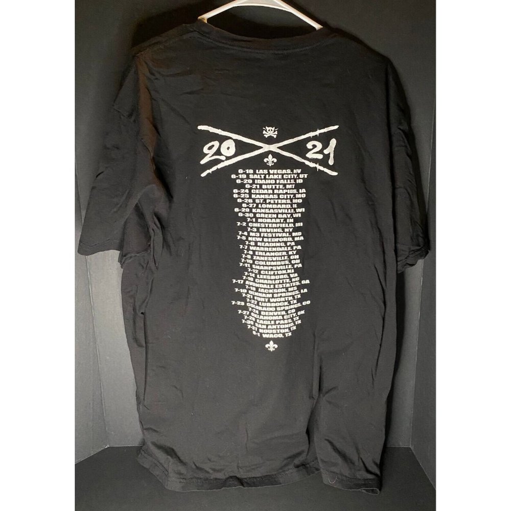 Faster Pussycat 2021 Tour T Shirt Concert 1989 GLAM METAL Band 2XL XXL - Picture 4 of 6